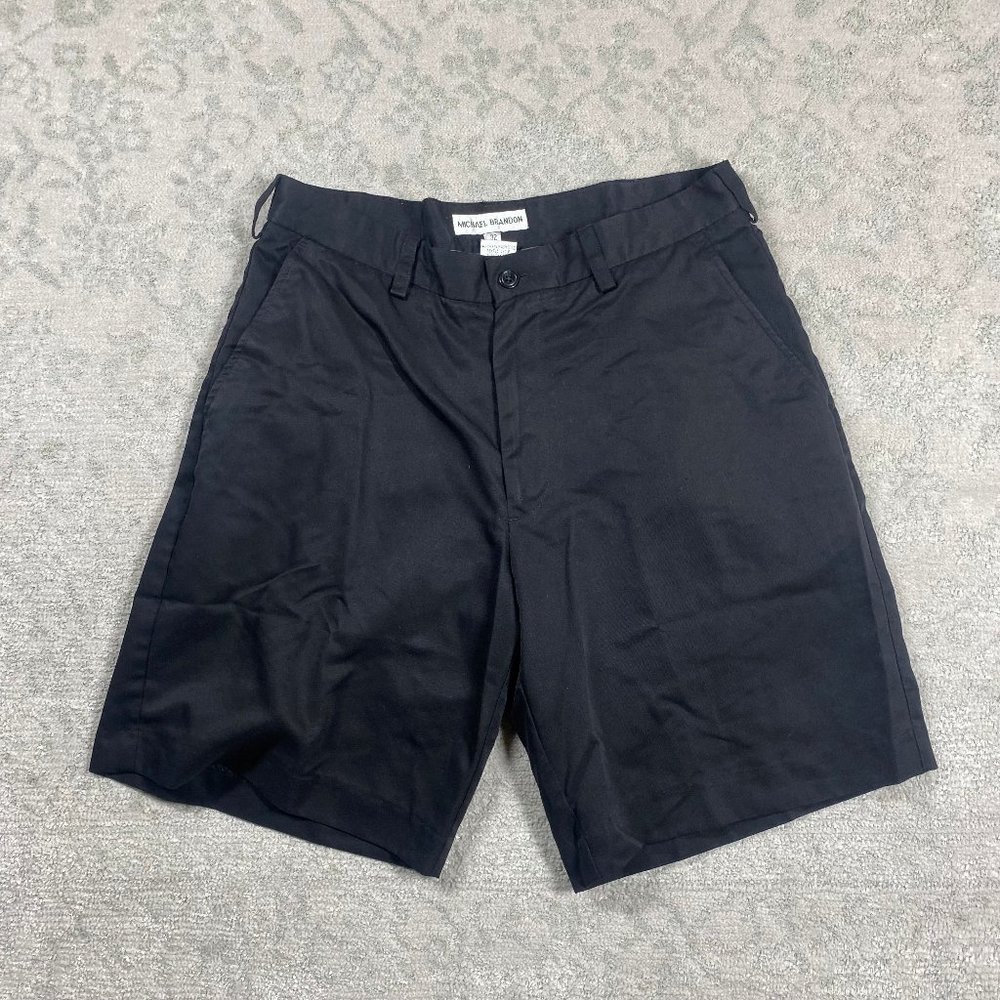 Michael Brandon Size 32 Black Short